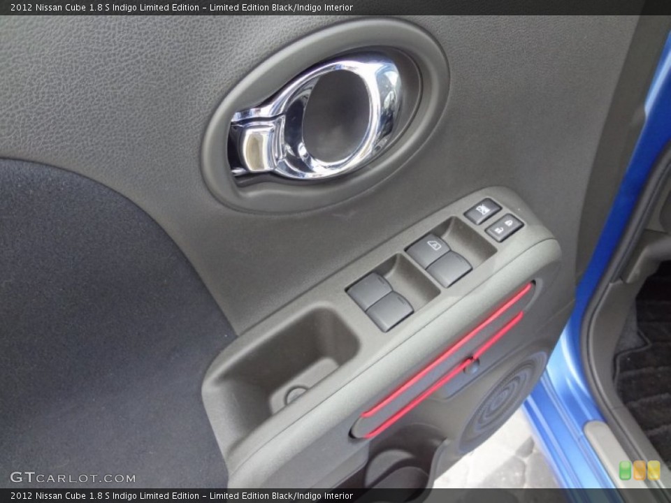 Limited Edition Black/Indigo Interior Door Panel for the 2012 Nissan Cube 1.8 S Indigo Limited Edition #62305949