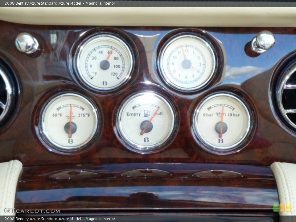 Magnolia Interior Gauges for the 2008 Bentley Azure  #62308679