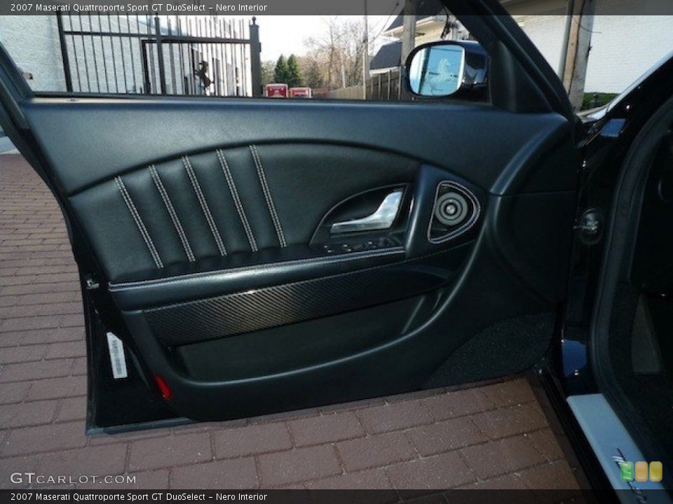 Nero Interior Door Panel for the 2007 Maserati Quattroporte Sport GT DuoSelect #62309119