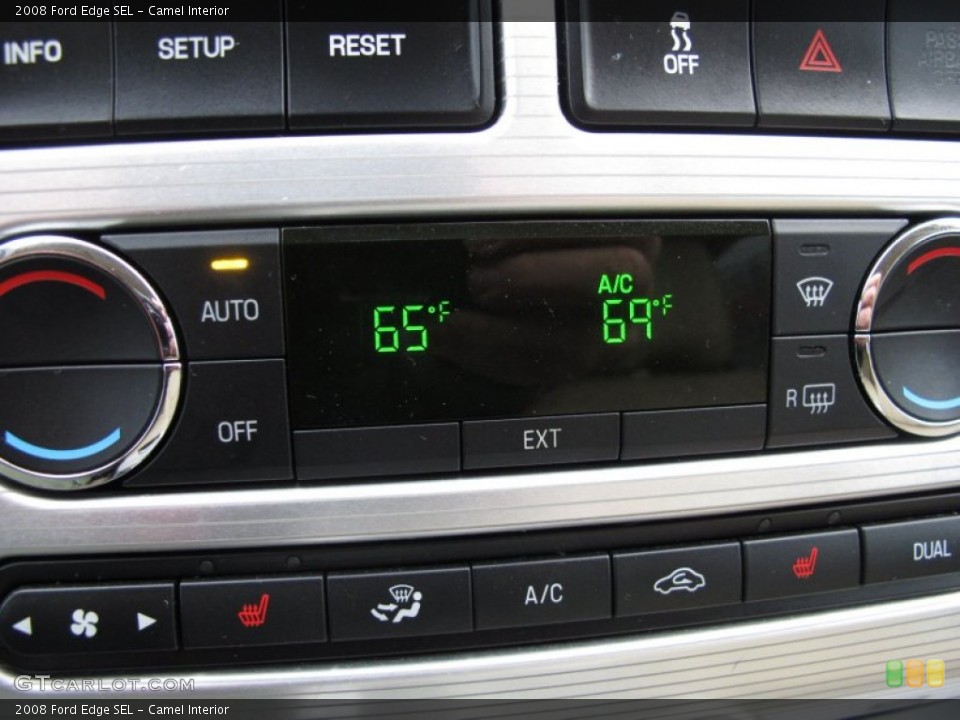 Camel Interior Controls for the 2008 Ford Edge SEL #62309126
