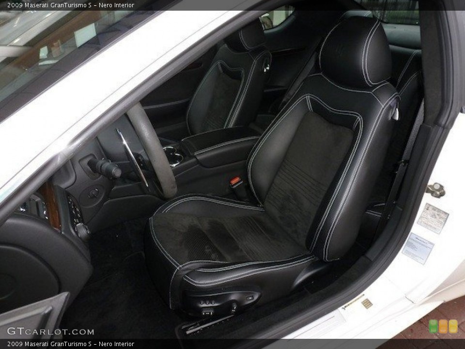 Nero Interior Front Seat for the 2009 Maserati GranTurismo S #62309399