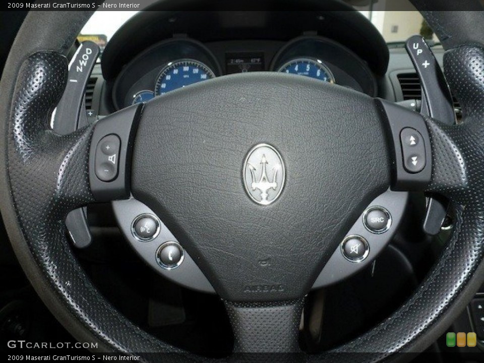 Nero Interior Steering Wheel for the 2009 Maserati GranTurismo S #62309531