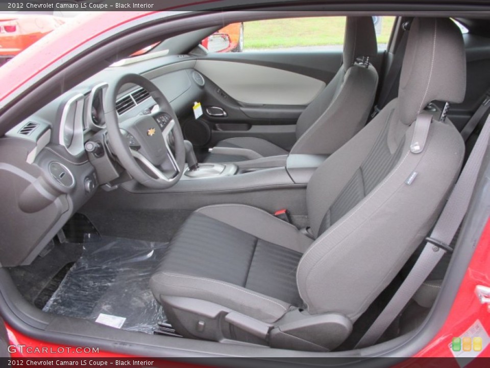 Black Interior Photo for the 2012 Chevrolet Camaro LS Coupe #62310320