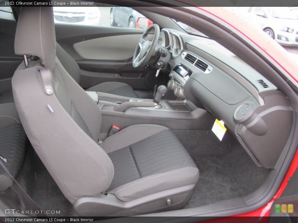 Black Interior Photo for the 2012 Chevrolet Camaro LS Coupe #62310326
