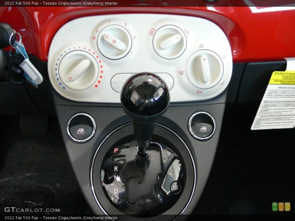 Tessuto Grigio/Avorio (Grey/Ivory) Interior Transmission for the 2012 Fiat 500 Pop #62318887
