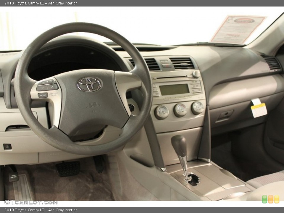 Ash Gray Interior Dashboard for the 2010 Toyota Camry LE #62320318