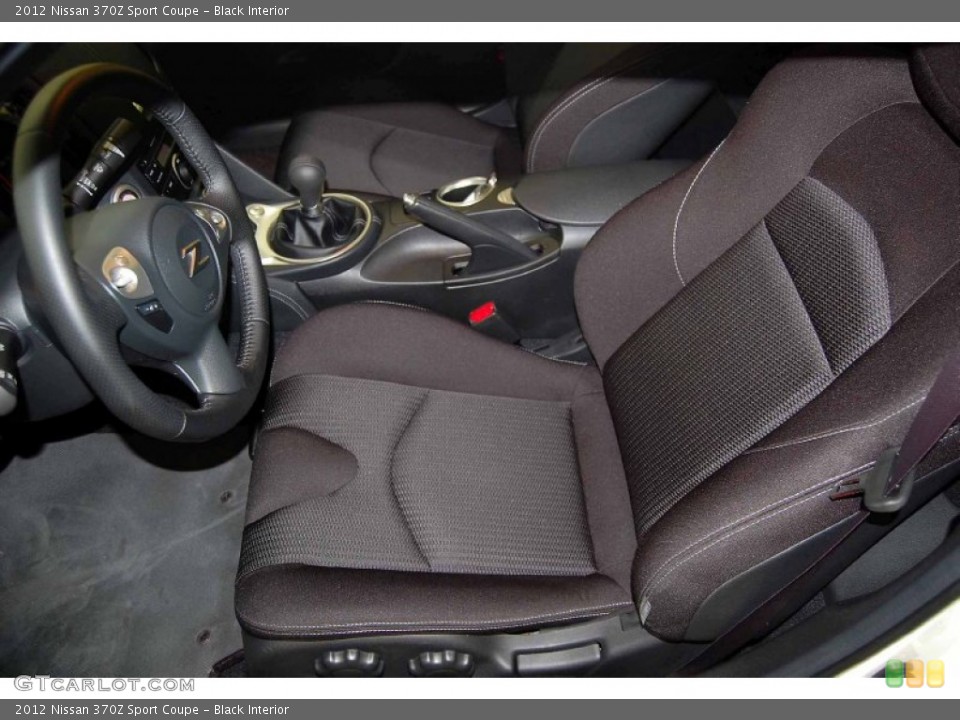 Black Interior Photo for the 2012 Nissan 370Z Sport Coupe #62323939