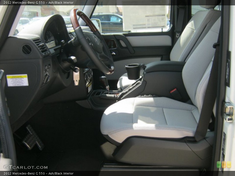 Ash/Black Interior Photo for the 2012 Mercedes-Benz G 550 #62325241