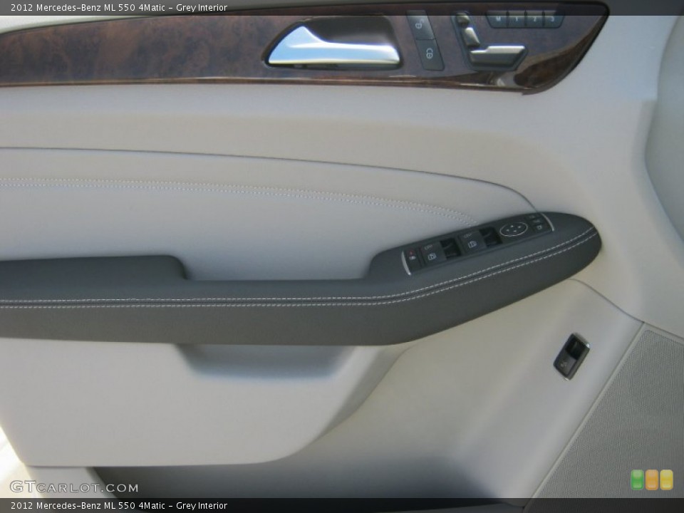 Grey Interior Door Panel for the 2012 Mercedes-Benz ML 550 4Matic #62326402