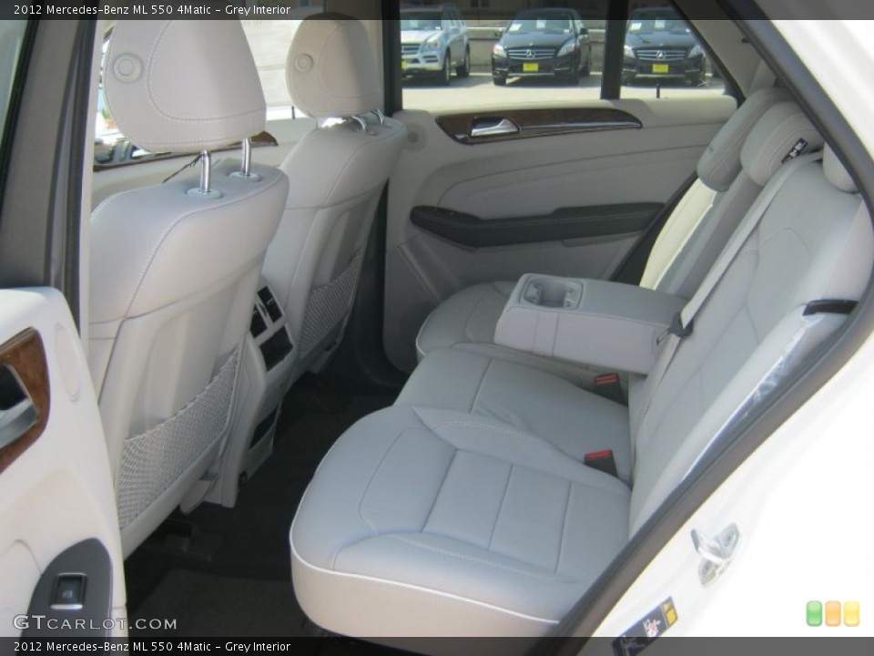 Grey 2012 Mercedes-Benz ML Interiors