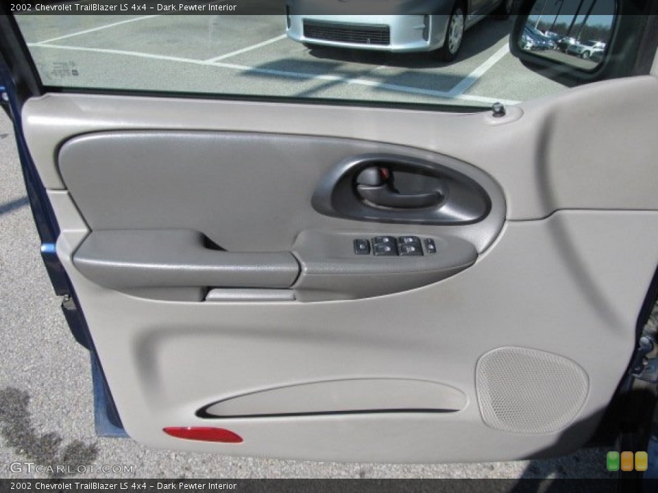 Dark Pewter Interior Door Panel for the 2002 Chevrolet TrailBlazer LS 4x4 #62328247