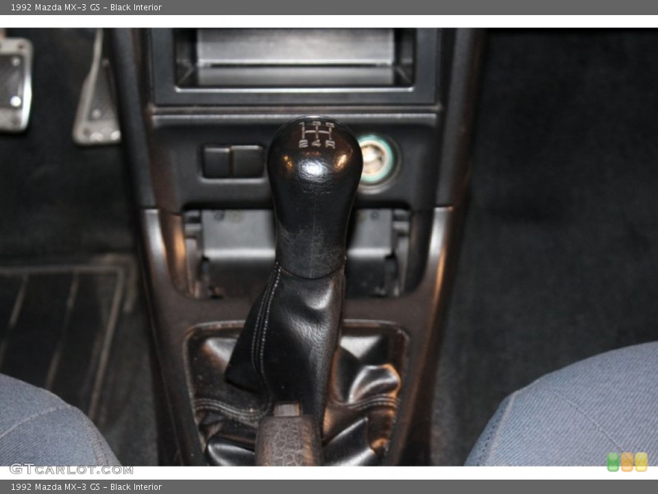 Black Interior Transmission for the 1992 Mazda MX-3 GS #62332908