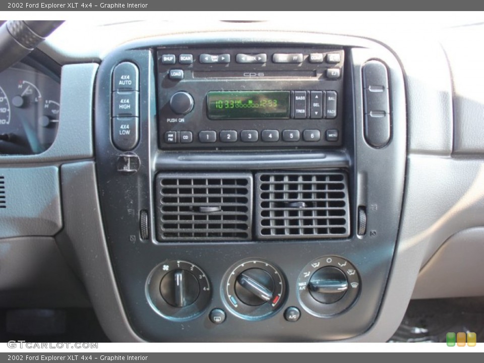 Graphite Interior Controls for the 2002 Ford Explorer XLT 4x4 #62333185