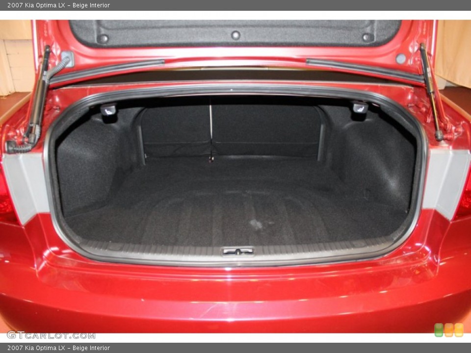 Beige Interior Trunk for the 2007 Kia Optima LX #62333632