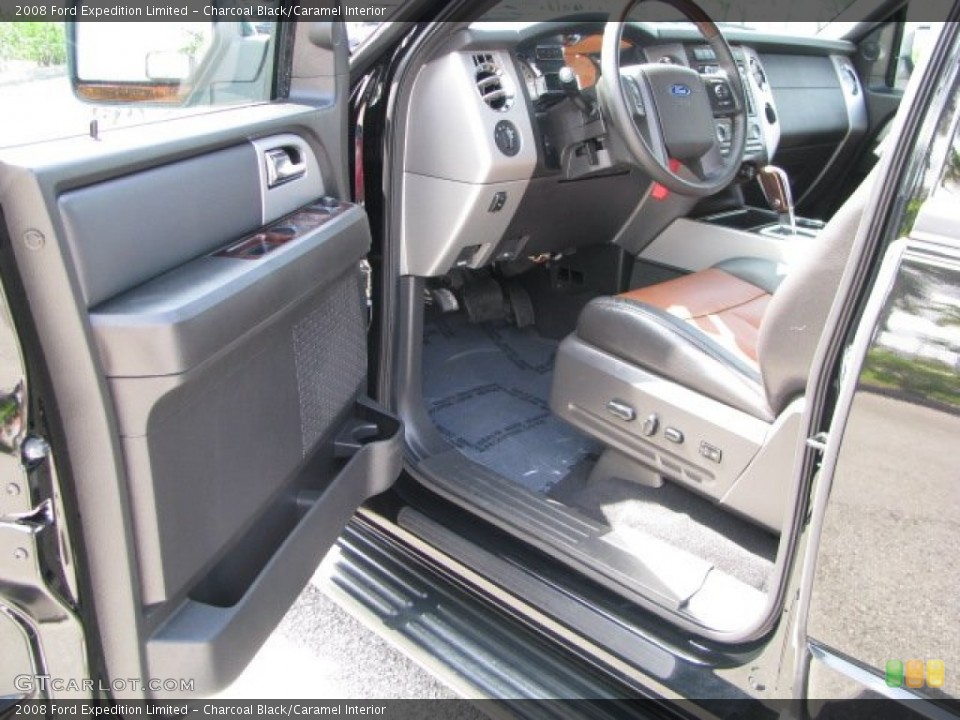 Charcoal Black/Caramel Interior Photo for the 2008 Ford Expedition Limited #62335213