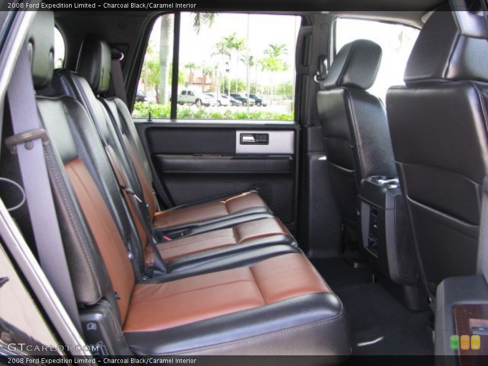 Charcoal Black/Caramel Interior Photo for the 2008 Ford Expedition Limited #62335267