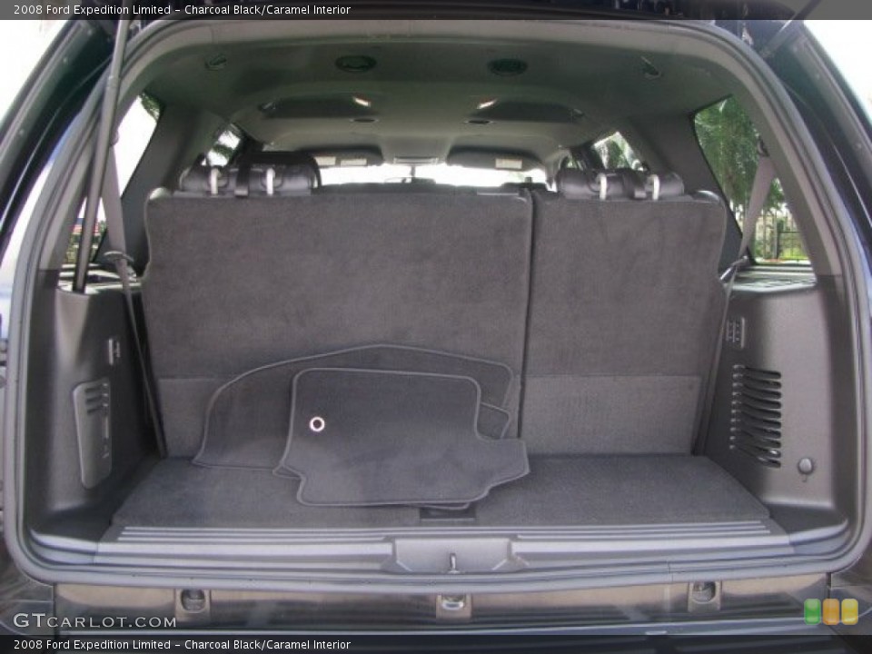 Charcoal Black/Caramel Interior Trunk for the 2008 Ford Expedition Limited #62335339