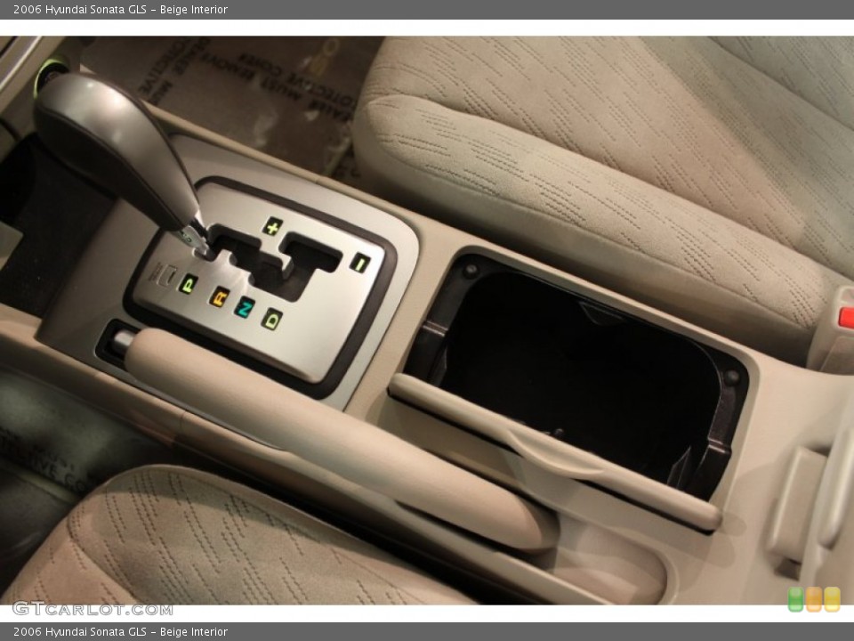 Beige Interior Transmission for the 2006 Hyundai Sonata GLS #62336491