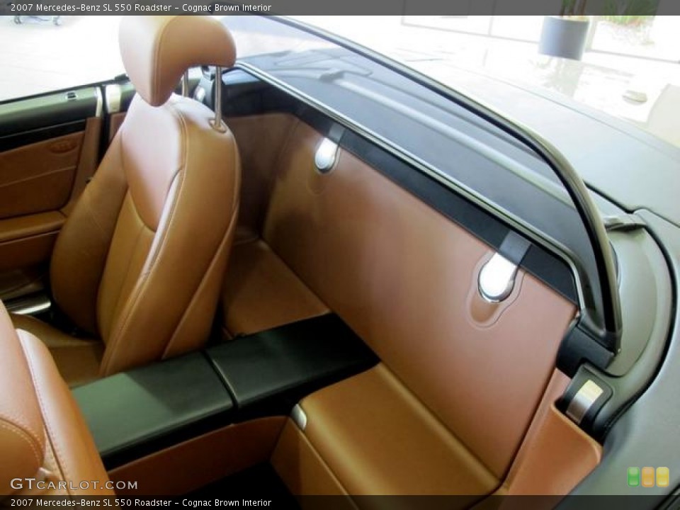 Cognac Brown Interior Photo for the 2007 Mercedes-Benz SL 550 Roadster #62339276