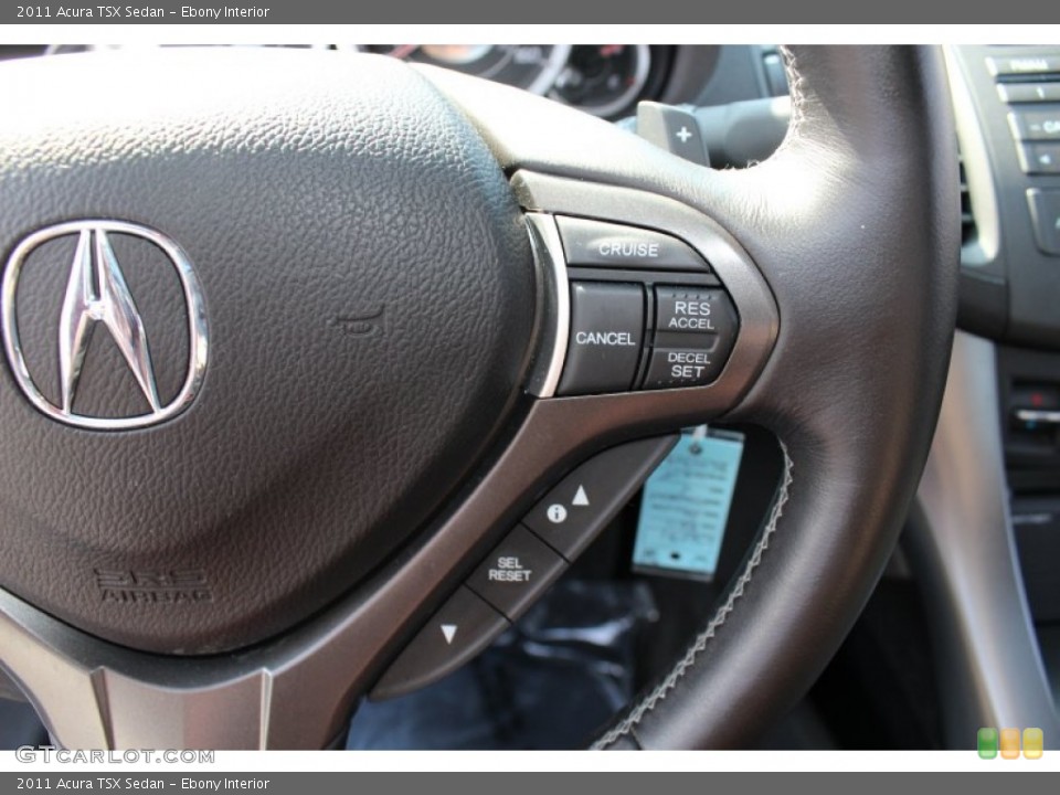 Ebony Interior Controls for the 2011 Acura TSX Sedan #62340581