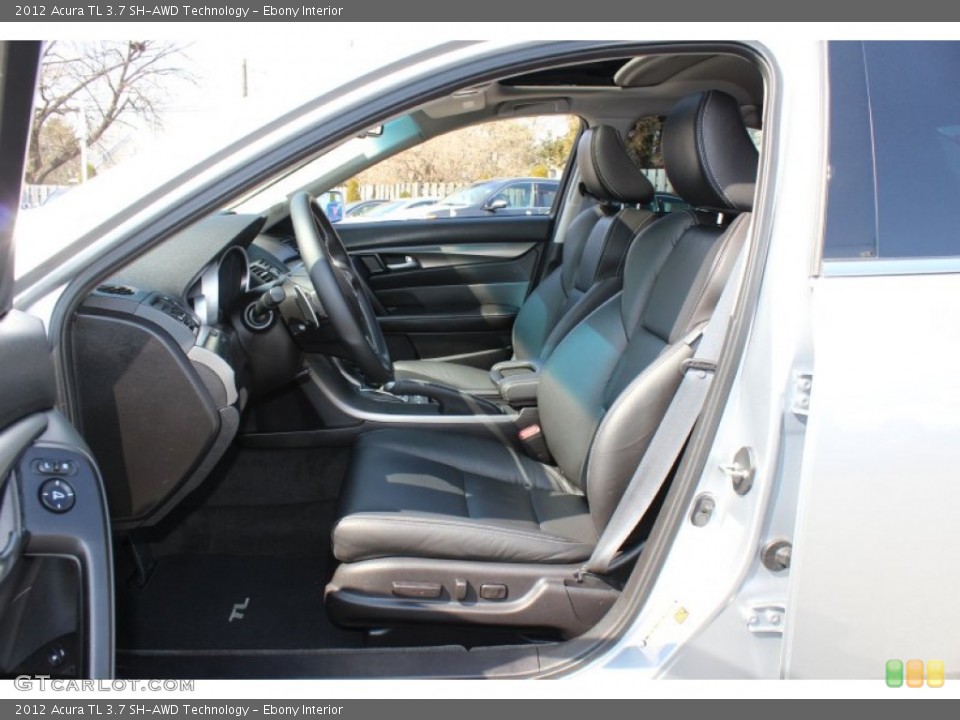 Ebony Interior Photo for the 2012 Acura TL 3.7 SH-AWD Technology #62341094
