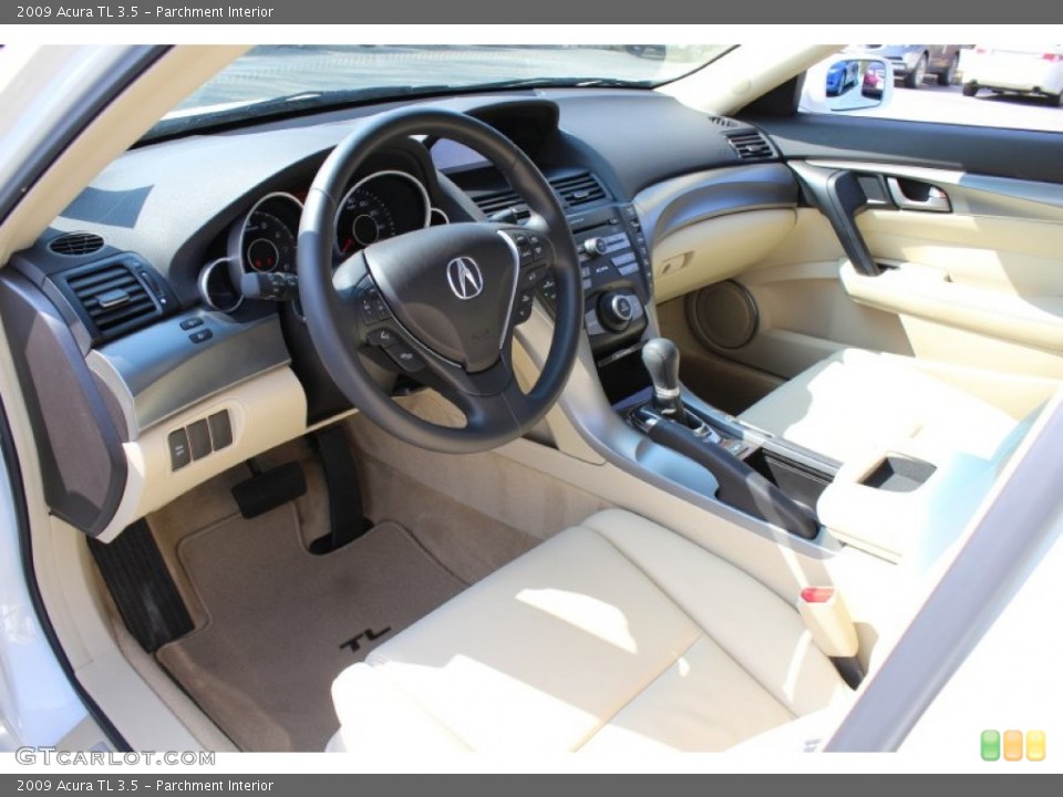 Parchment Interior Prime Interior for the 2009 Acura TL 3.5 #62341391