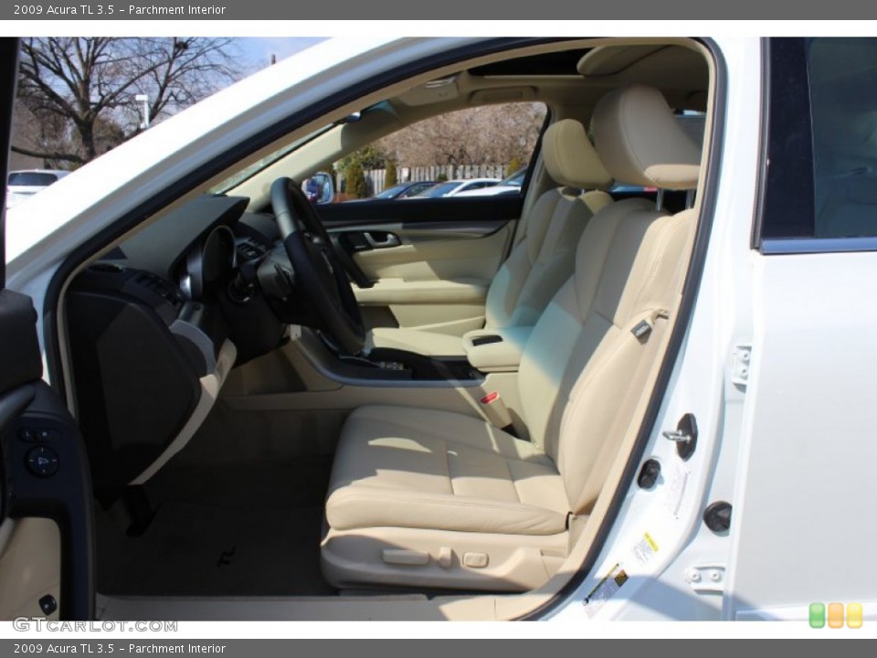 Parchment Interior Photo for the 2009 Acura TL 3.5 #62341400