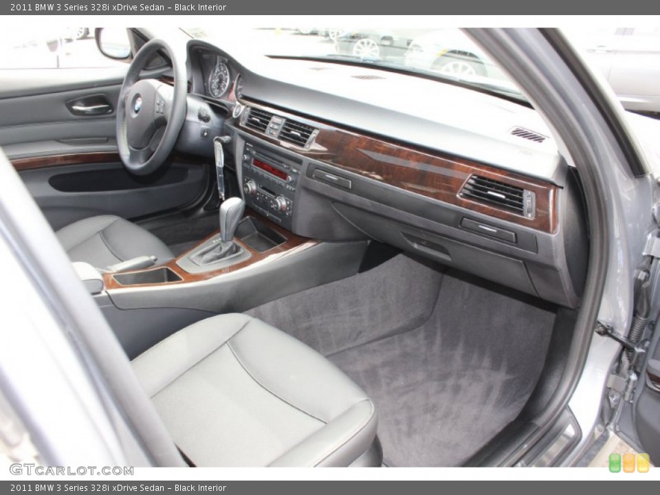 Black Interior Dashboard for the 2011 BMW 3 Series 328i xDrive Sedan #62343878