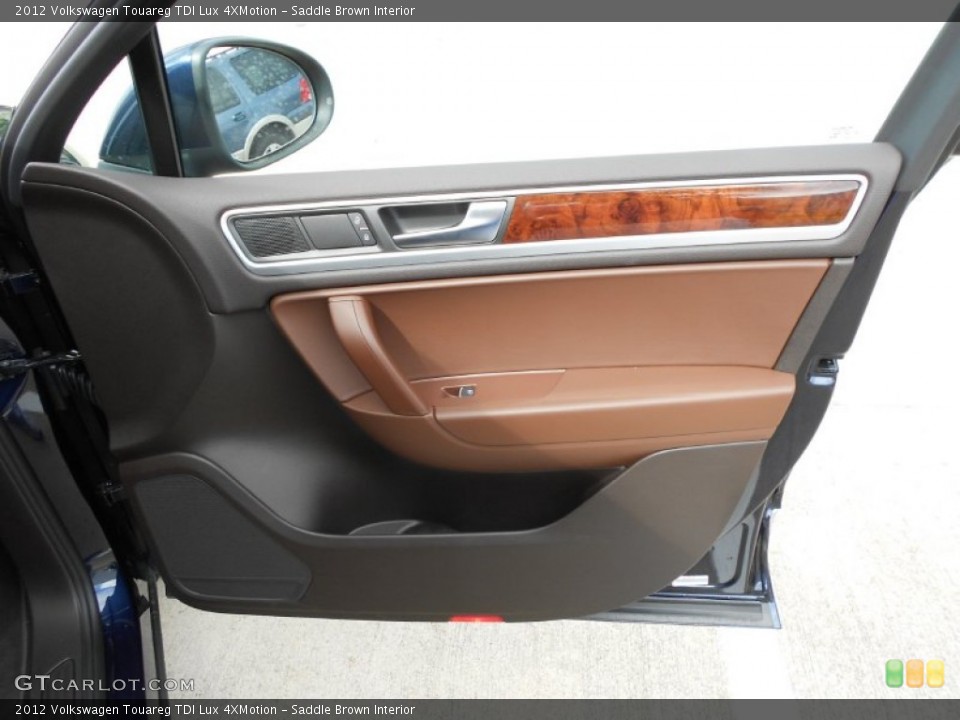 Saddle Brown Interior Door Panel for the 2012 Volkswagen Touareg TDI Lux 4XMotion #62345023