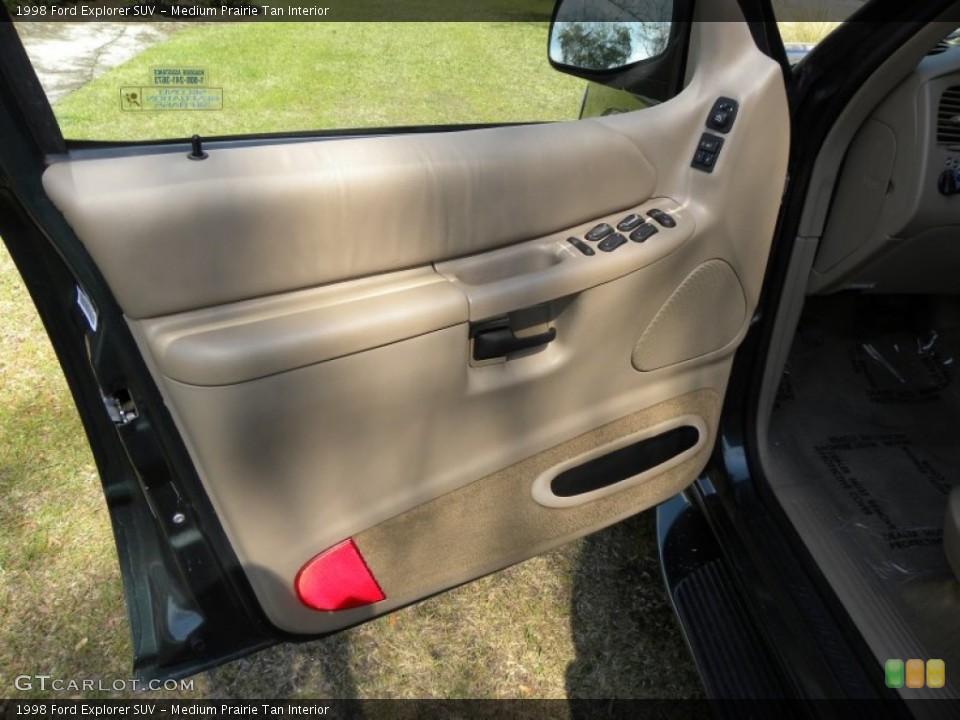 Medium Prairie Tan Interior Door Panel for the 1998 Ford Explorer SUV #62346638