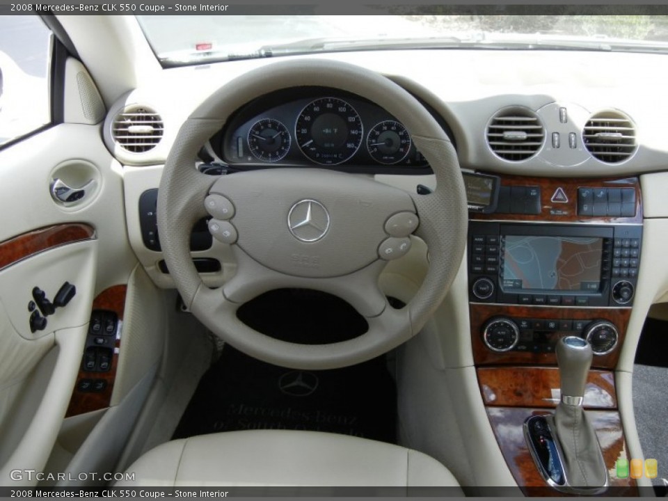 Stone Interior Dashboard for the 2008 Mercedes-Benz CLK 550 Coupe #62346763