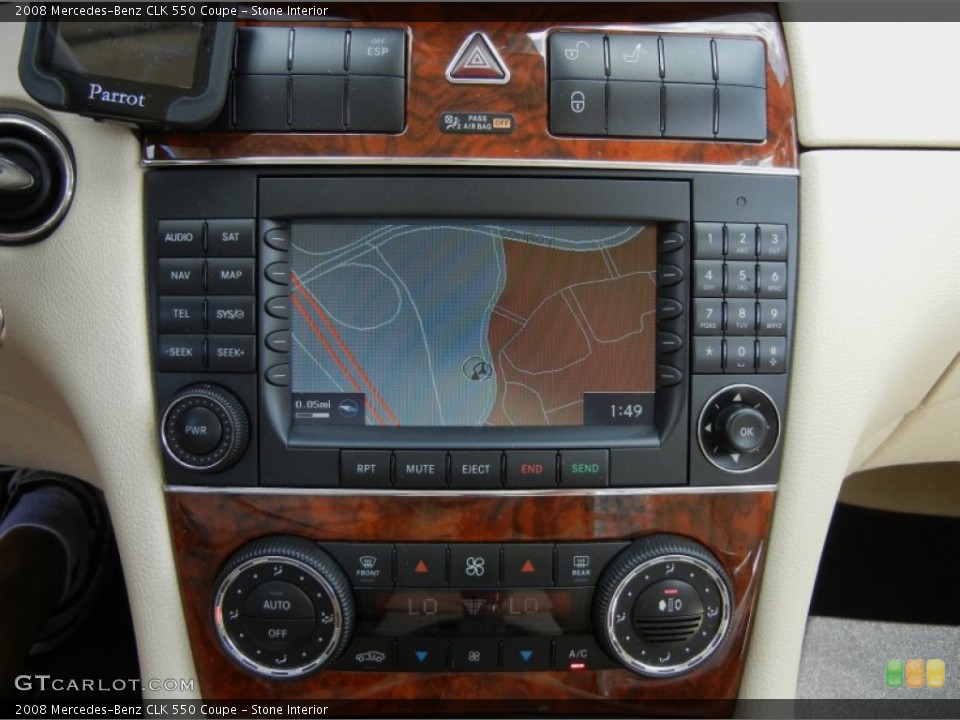 Stone Interior Controls for the 2008 Mercedes-Benz CLK 550 Coupe #62346788