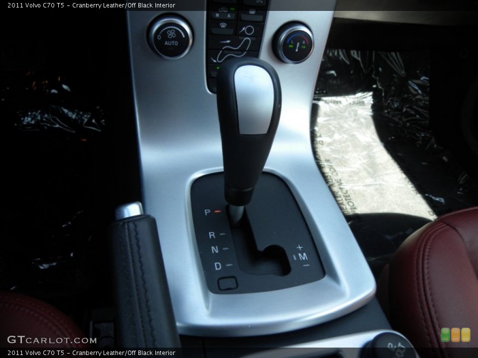 Cranberry Leather/Off Black Interior Transmission for the 2011 Volvo C70 T5 #62346956