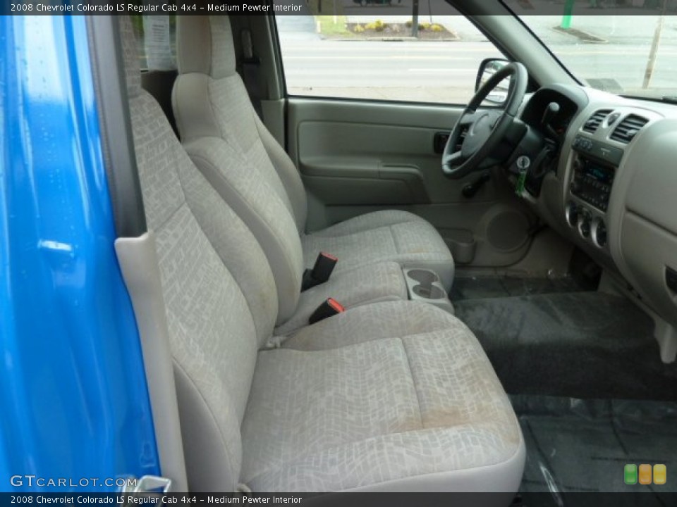Medium Pewter Interior Photo for the 2008 Chevrolet Colorado LS Regular Cab 4x4 #62347699