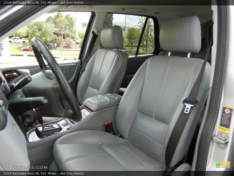 Ash Grey Interior Photo for the 2004 Mercedes-Benz ML 500 4Matic #62347778