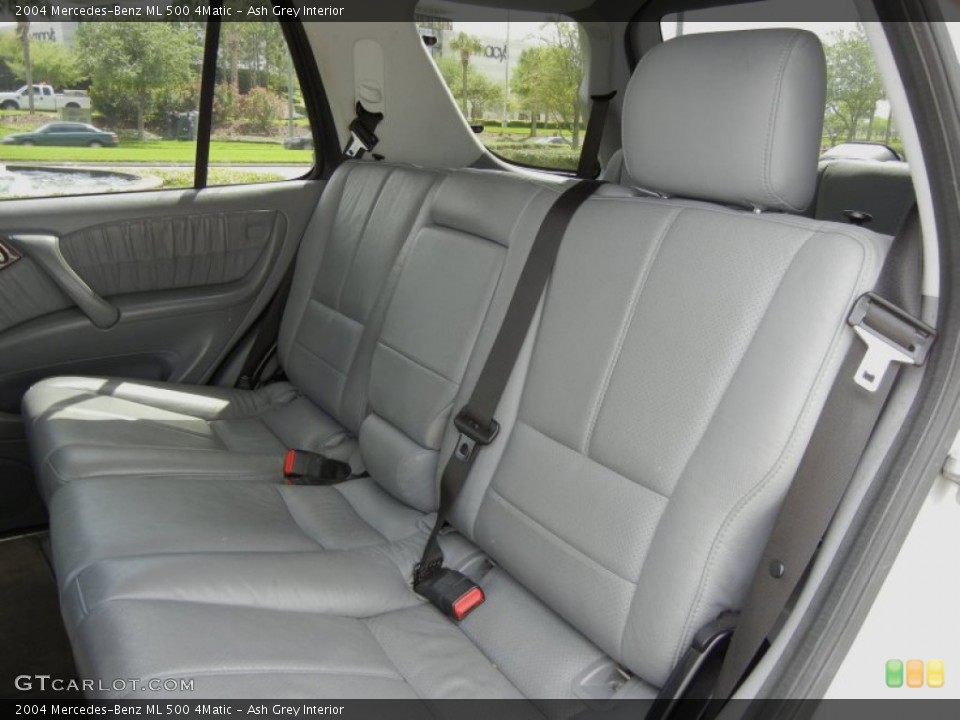 Ash Grey Interior Rear Seat for the 2004 Mercedes-Benz ML 500 4Matic #62347802