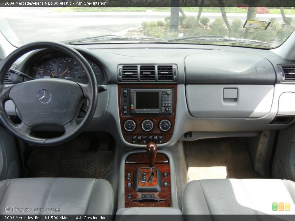 Ash Grey Interior Dashboard for the 2004 Mercedes-Benz ML 500 4Matic #62347859