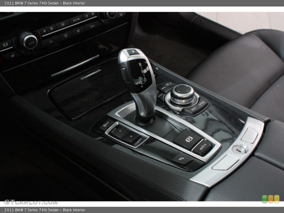 Black Interior Transmission for the 2011 BMW 7 Series 740i Sedan #62350133