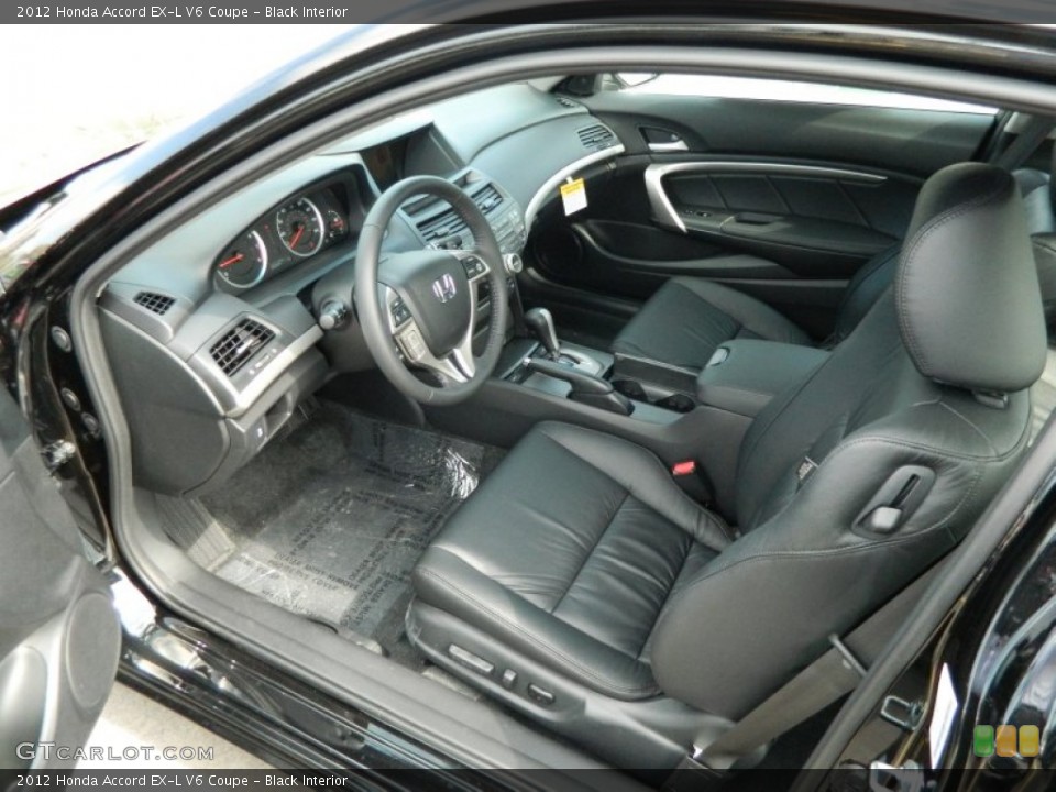 Black Interior Photo for the 2012 Honda Accord EX-L V6 Coupe #62351900