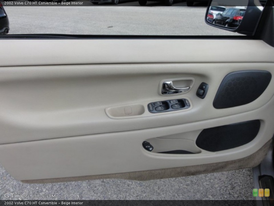 Beige Interior Door Panel for the 2002 Volvo C70 HT Convertible #62354351