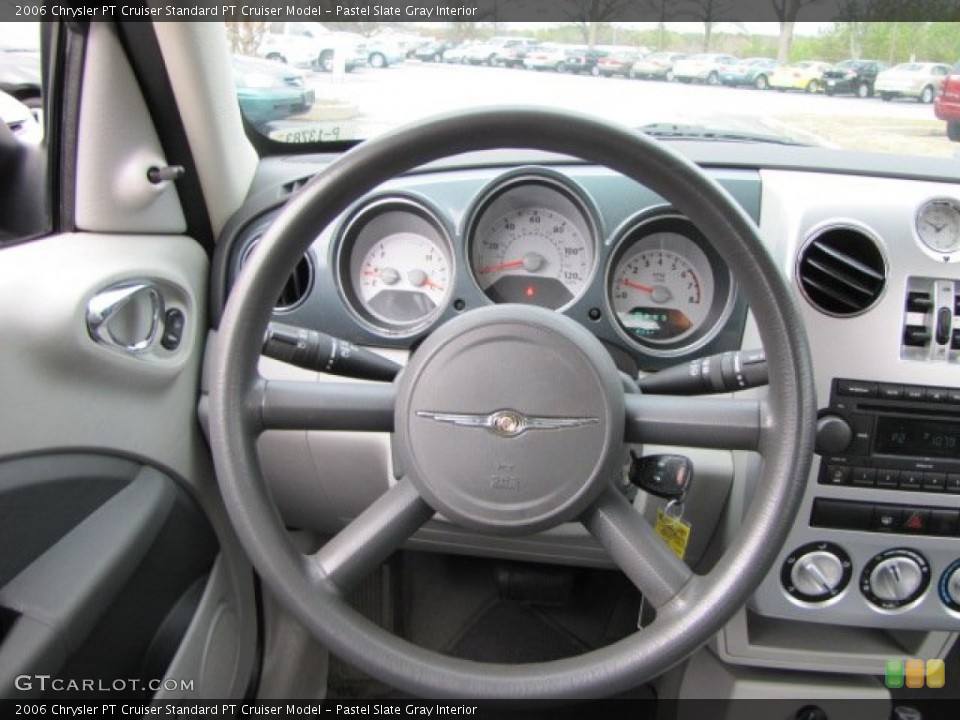 Pastel Slate Gray Interior Steering Wheel for the 2006 Chrysler PT Cruiser  #62356842