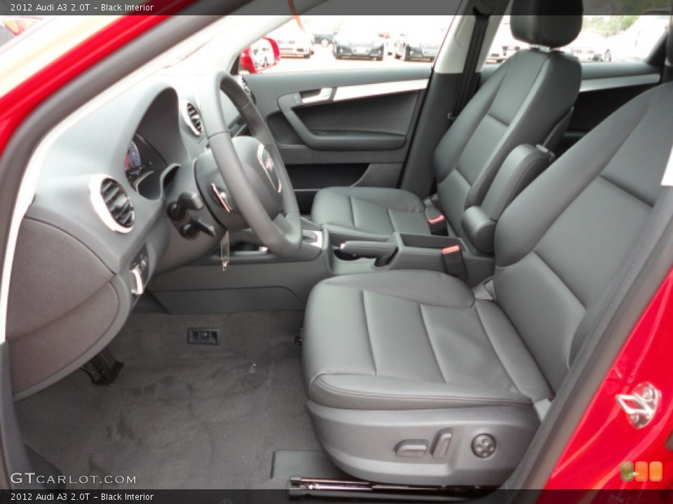Black Interior Photo for the 2012 Audi A3 2.0T #62361168
