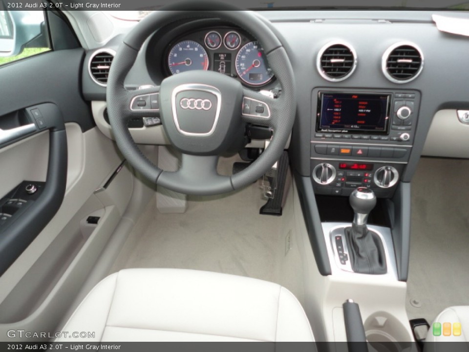 Light Gray Interior Dashboard for the 2012 Audi A3 2.0T #62361261