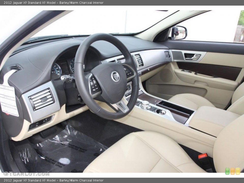 Barley/Warm Charcoal Interior Prime Interior for the 2012 Jaguar XF  #62361492