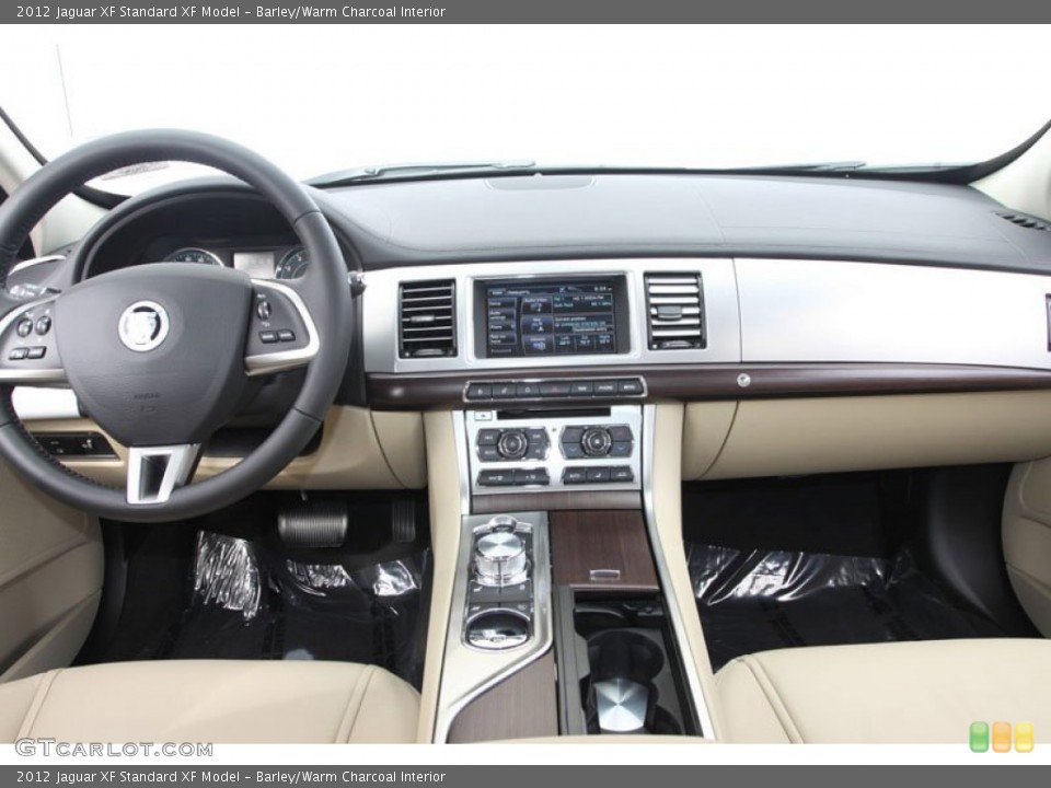 Barley/Warm Charcoal Interior Dashboard for the 2012 Jaguar XF  #62361603