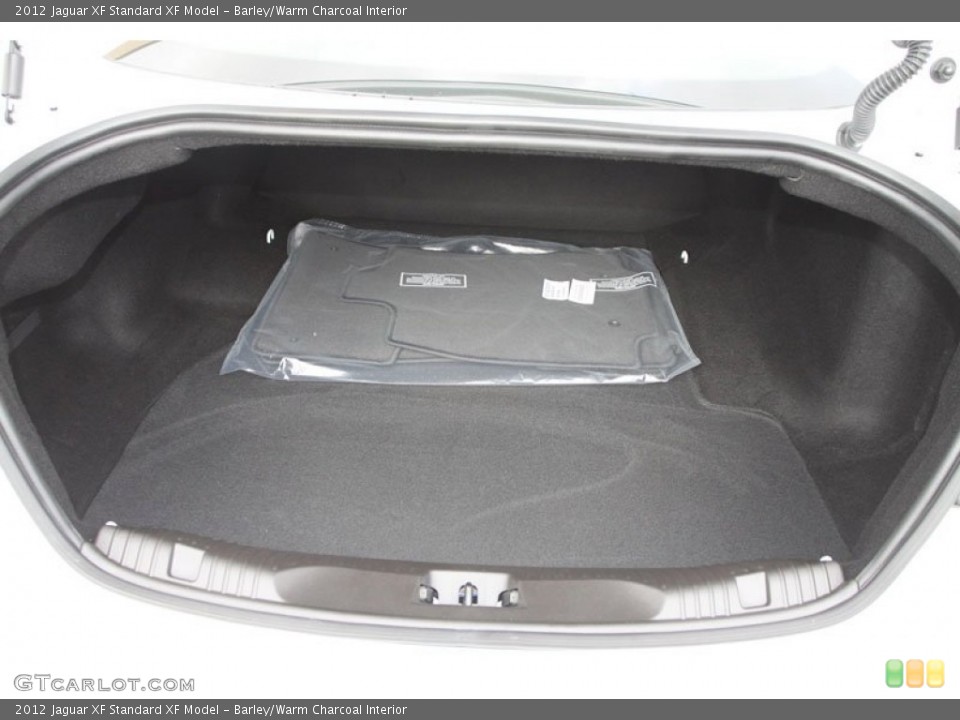 Barley/Warm Charcoal Interior Trunk for the 2012 Jaguar XF  #62361630