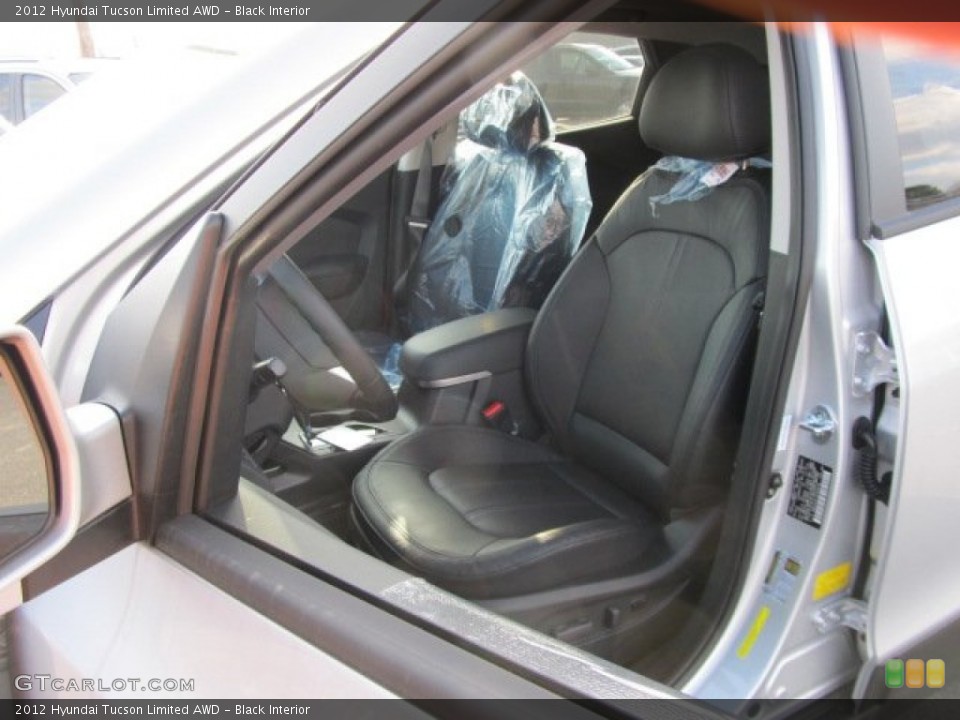 Black Interior Photo for the 2012 Hyundai Tucson Limited AWD #62362639