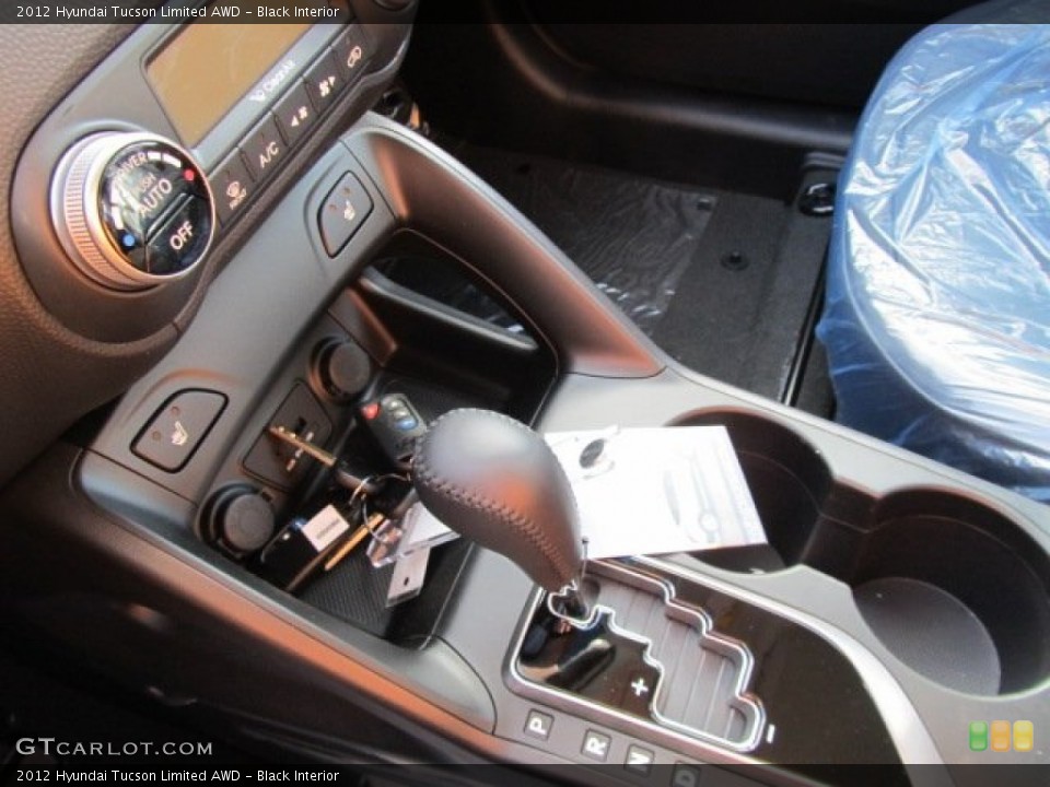 Black Interior Transmission for the 2012 Hyundai Tucson Limited AWD #62362674