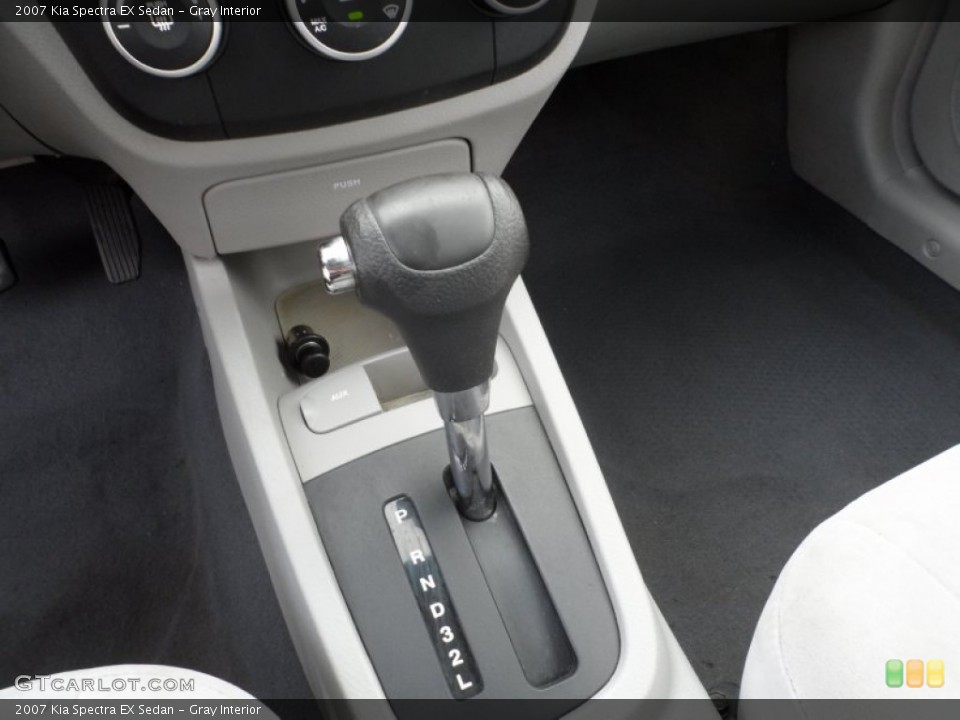 Gray Interior Transmission for the 2007 Kia Spectra EX Sedan #62363673