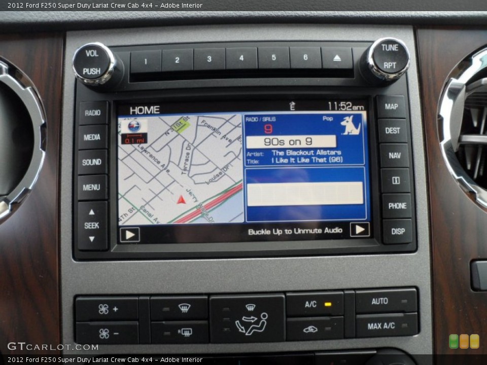 Adobe Interior Controls for the 2012 Ford F250 Super Duty Lariat Crew Cab 4x4 #62369388